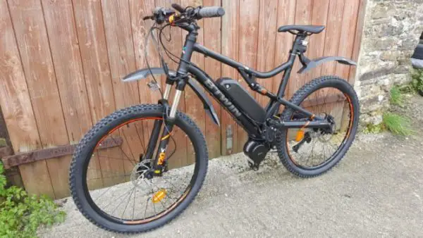 Une de mes premières conversions BBS02 - Decathlon Rockrider 520s examen du kit de conversion de vélo électrique bafang bbs02