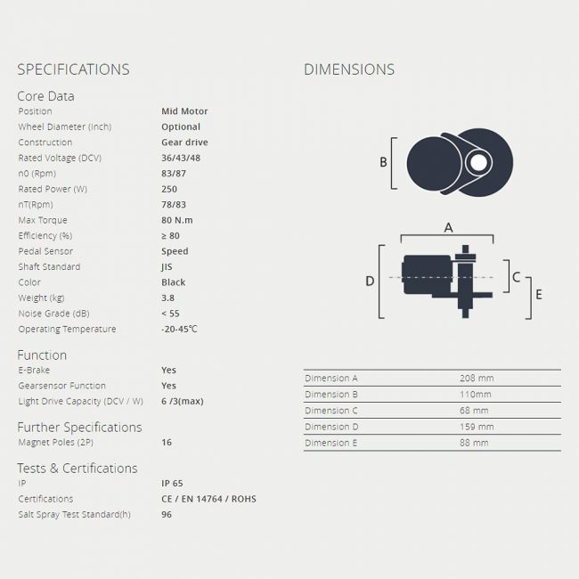 bafang bbs01b technical data