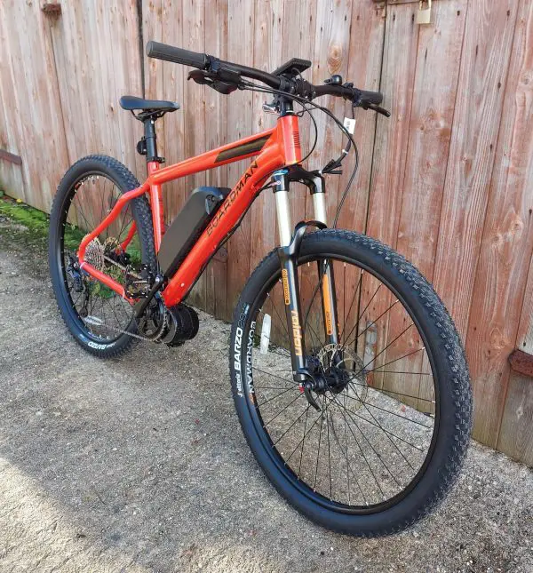 boardman mountain bike with bafang bbs02b conversion