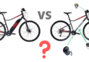 bicicleta elétrica versus kit de conversão