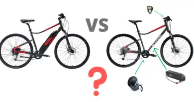 bicicleta elétrica versus kit de conversão