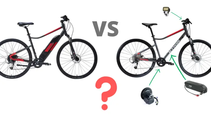 electric bike versus conversion kit