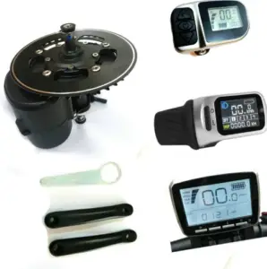 The Tongsheng TSDZ2 mid-drive ebike conversion kit Tongsheng TDZ2 250w - 350w - 500w - 7502 36v 48v 52v