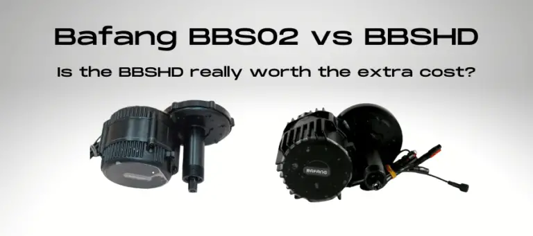 Comparación de Bafang BBS02 vs BBSHD: ¿cuál es el mejor valor?