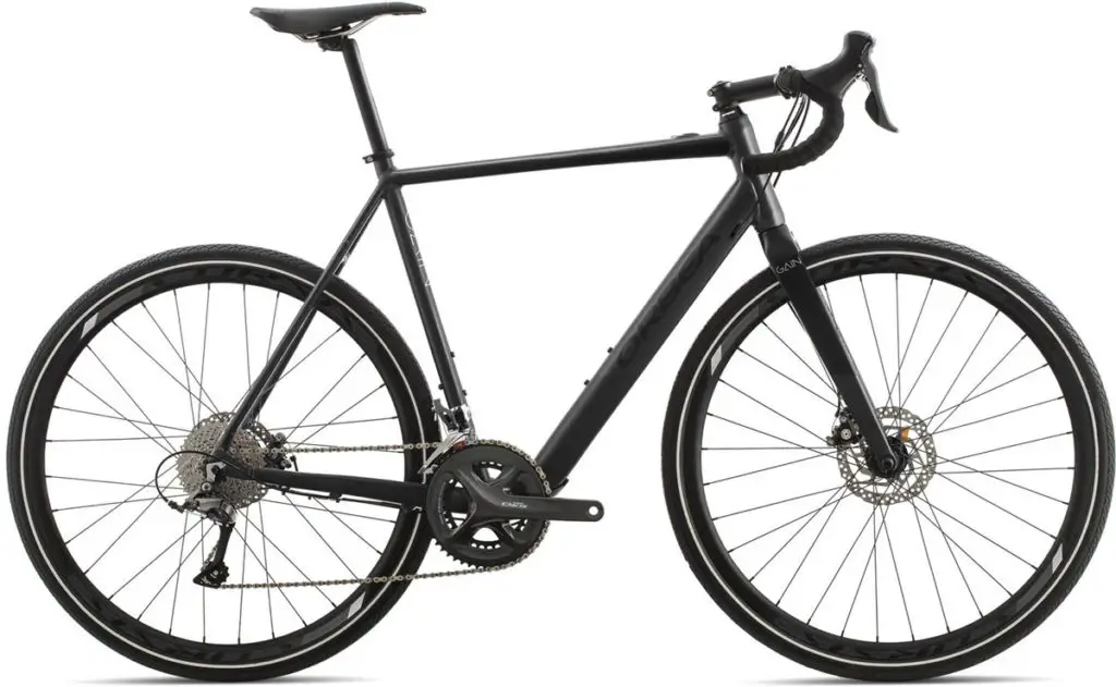 The Gain is also available in this great anthracite colour scheme orbea gain d50 in the anthracite colour scheme