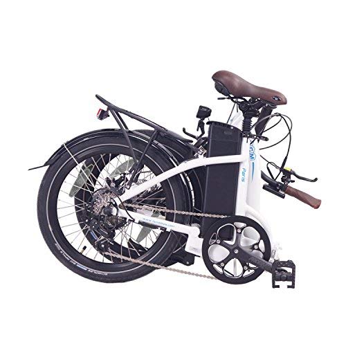 ncm paris electric bike fully folded