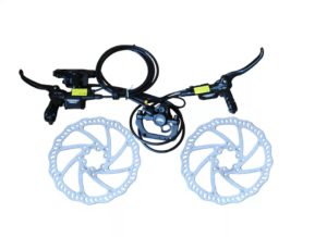 Hydraulic brakes with built-in sensors for Bafang mid-drives hydraulic brakes for ebike
