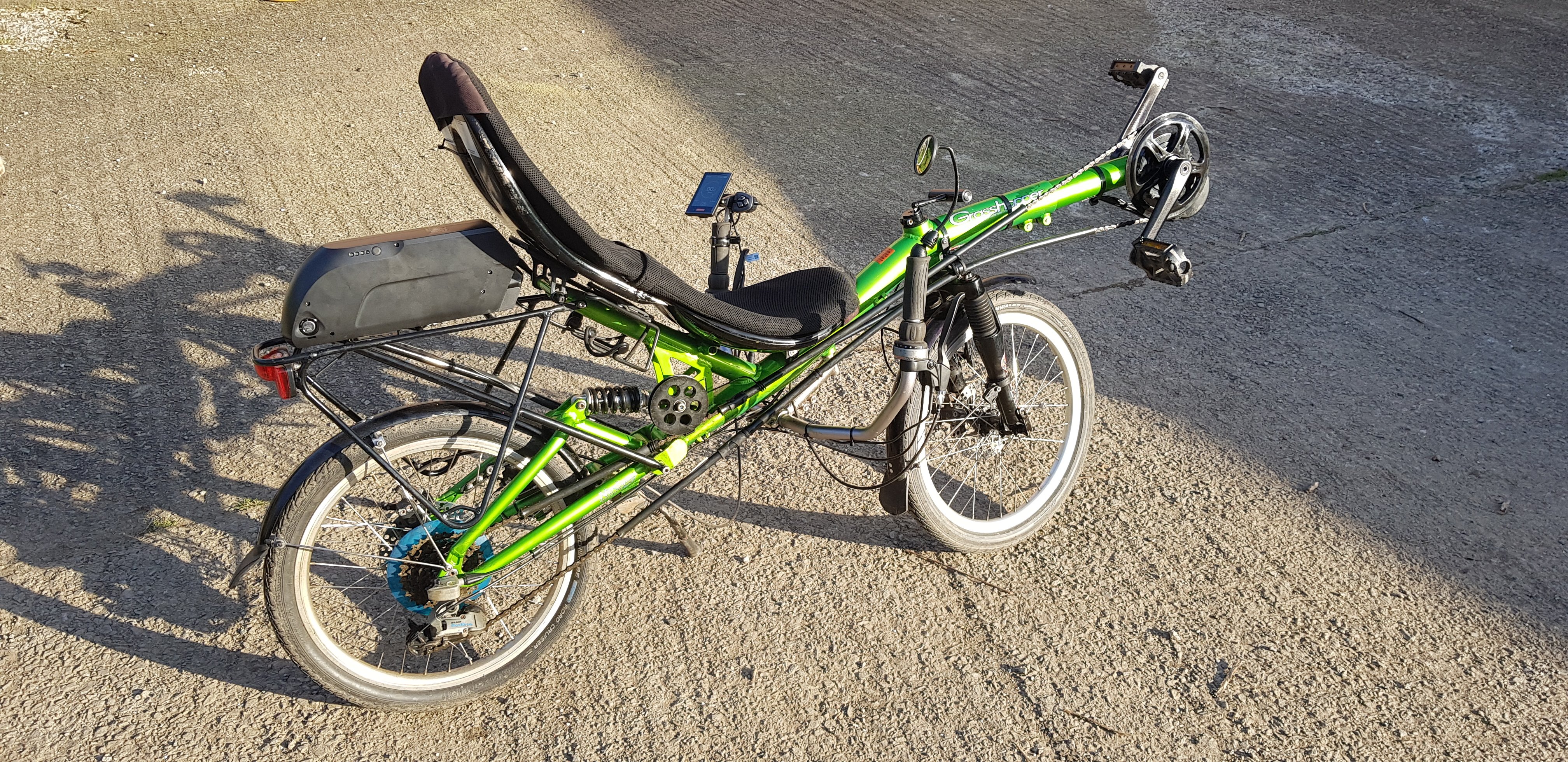 HP Velotechnik recumbent electric conversion eBike Choices