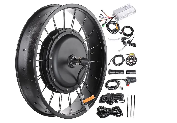 AW 48v 1000w 20 inch fat tire front wheel electric bike conversion kit
