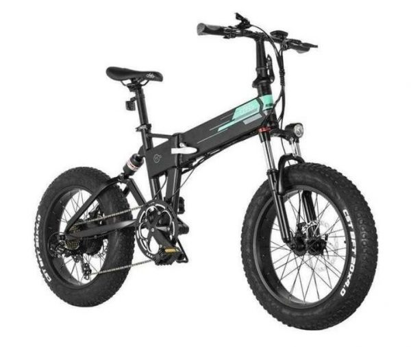 Fiido m1 składany e-rower z grubymi oponami