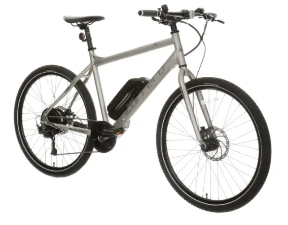 The Carrera Subway Electric Hybrid Bike is ideal for commuting on carrera subway ebike right hand side view