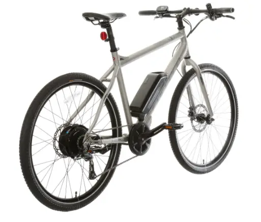 The Carrera Subway should prove to be a reliable ebike carrera subway hybrid ebike rear view