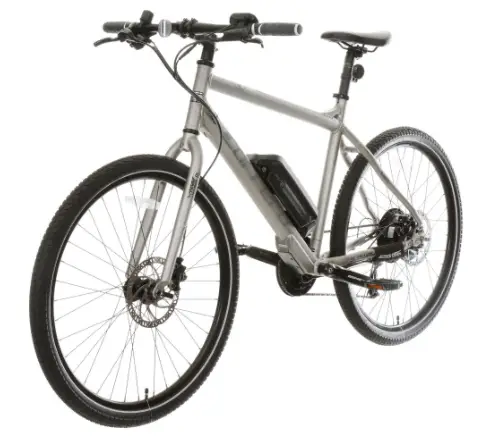 The Carrera Subway ebike has an alloy frame with tough CroMo steel forks carrera subway electric bike