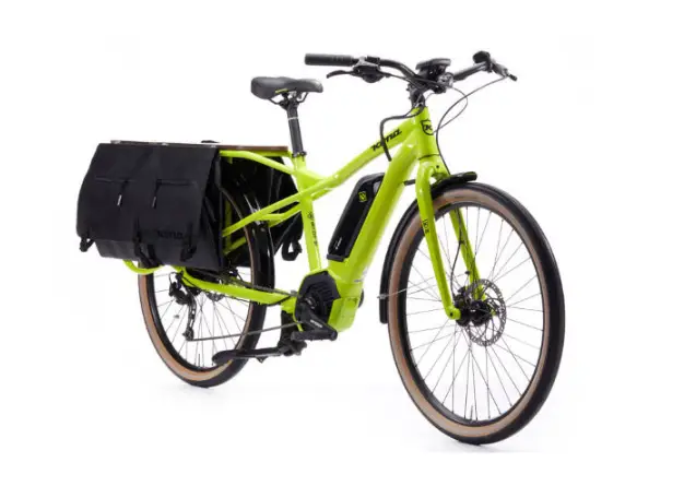 The Kona Electric UTE long-tail cargo bike featured in this review kona electric ute long tail cargo bike