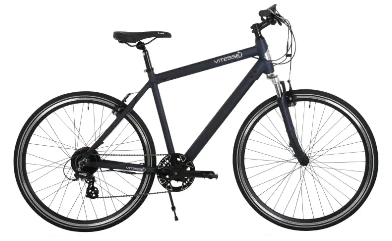 Minimal, lightweight design with comfortable riding position, make the Vitesse a good commuter ebike vitesse signal electric bike review