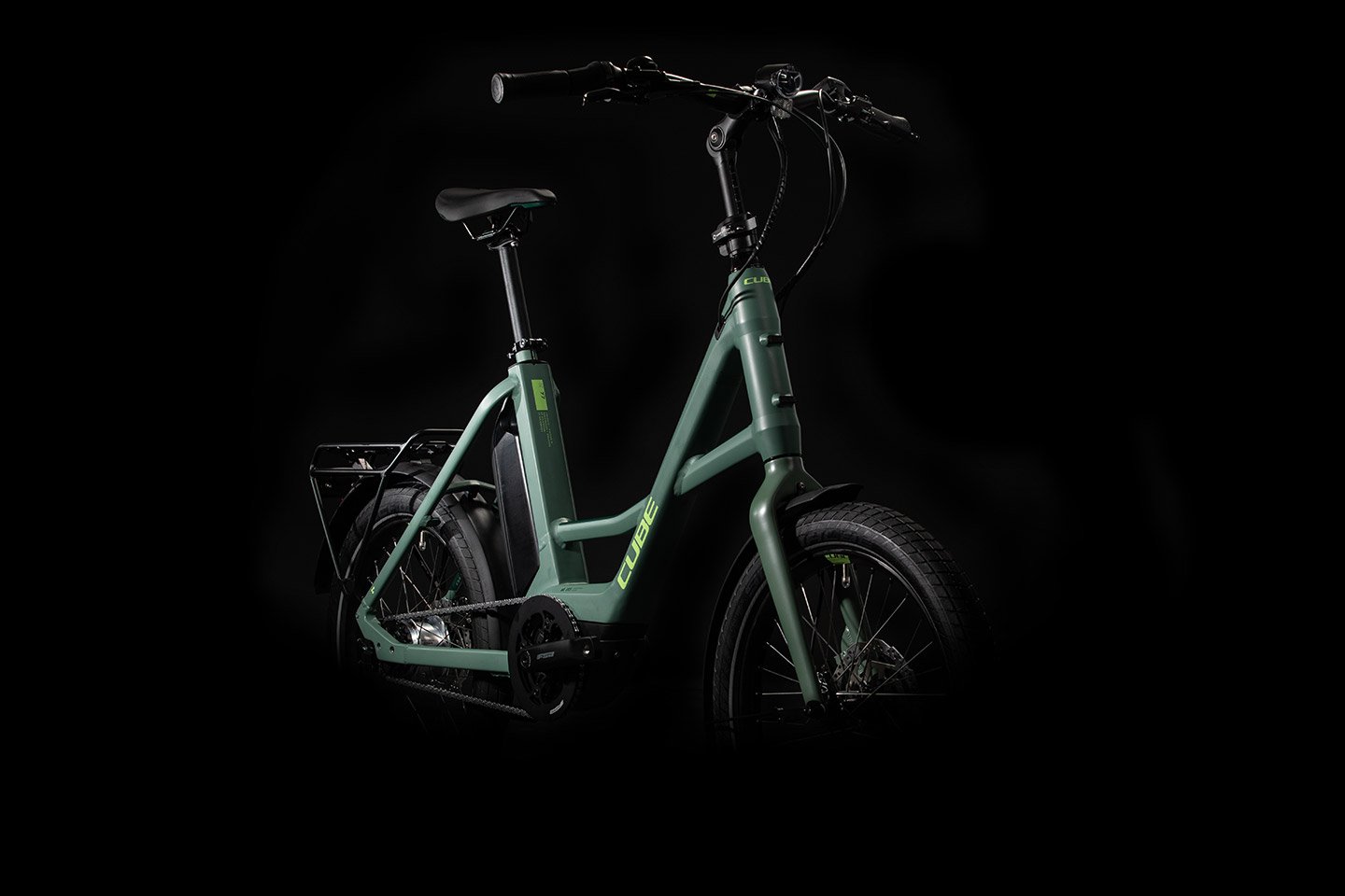 Revisión de la bicicleta eléctrica Cube compact hybrid 20