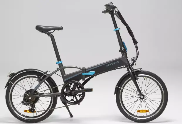 btwin tilt 500 folding electric bike