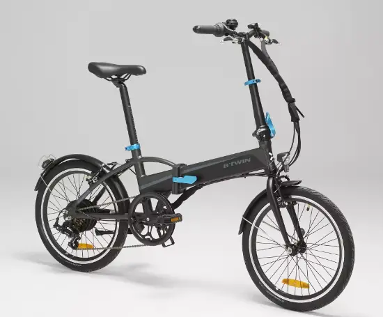 btwin tilt 500 folding electric bike