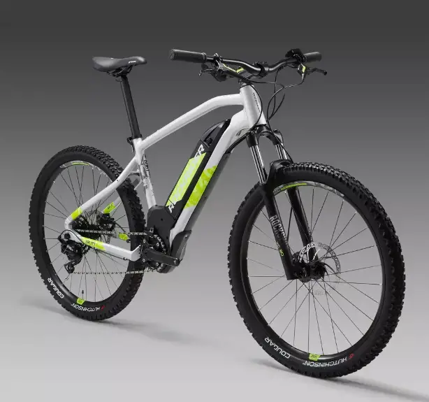 Revisión de la bicicleta de montaña eléctrica Rockrider E-ST 520