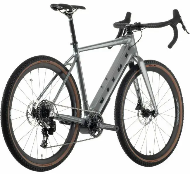 The Vitus E Substance boasts the latest SRAM componentry and decent finishing kit vitus e substance electric gravel bike