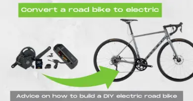 تحويل دراجة الطريق إلى دراجة كهربائية