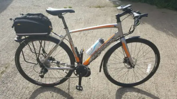 La bicicleta que lo empezó todo: mi primera conversión de Bafang BBS02B Bicicleta de carretera Ridgeback equipada con conversión eléctrica Bafang Mid Drive