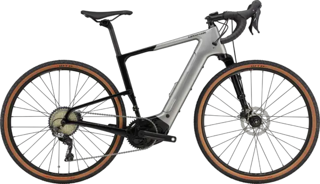 cannondale topstone neo carbon lefty 3 e-bike voor grind