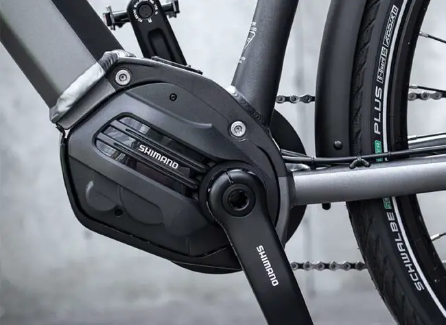 Electric Bike FAQs: 20 e-bike facts you need to know 2 shimano steps e6100 motor fitted to the triumph trekker gt e-bike