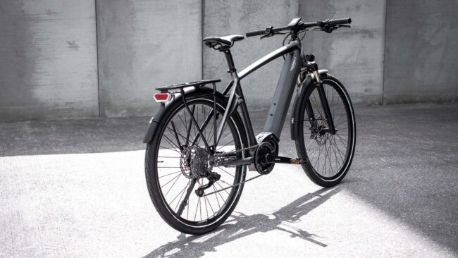 The Triumph Trekker GT uses a whole host of quality components triumph trekker gt e-bike