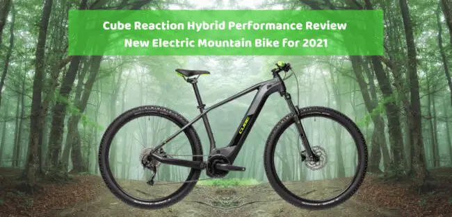cube reaction hybrid performance electric mountain bike review
