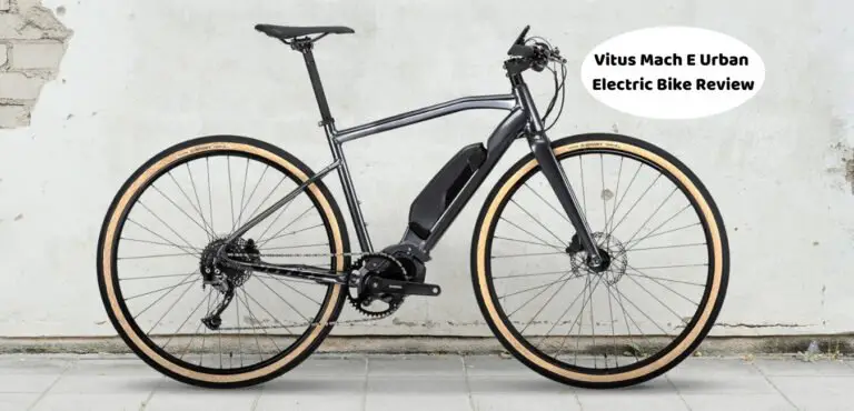 Revisión de la bicicleta eléctrica urbana Vitus Mach E