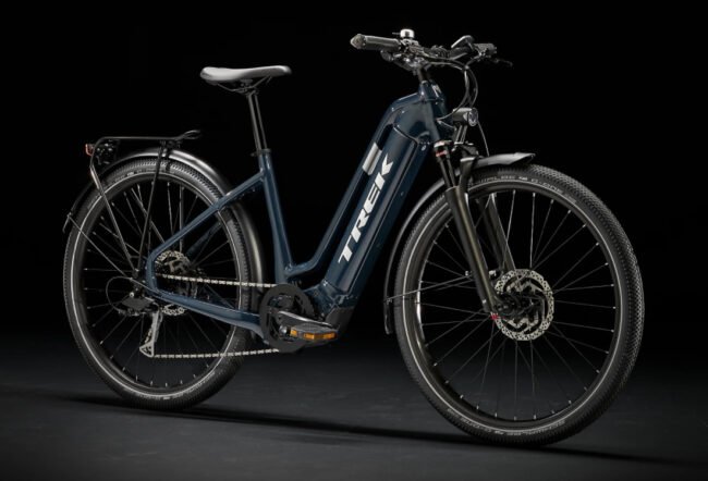 The Trek Allant+ 7 Lowstep Electric Bike is a solid choice for the commuter or leisure rider trek allant+7 lowstep electric hybrid bike
