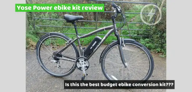 revisión del kit yose power ebike