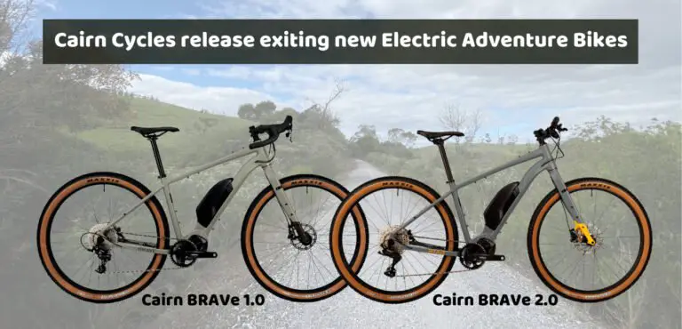 Cairn BRAVe - Nieuwe elektrische avontuur- / gravelfietsen