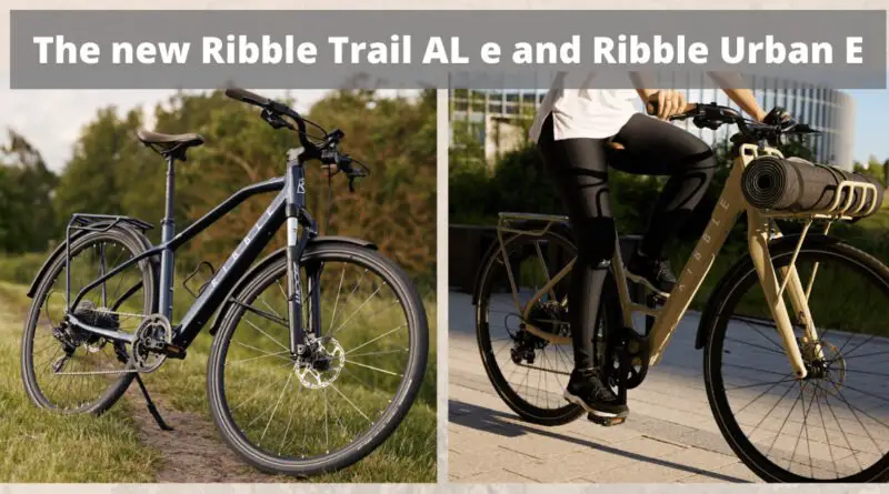 bicicletas híbridas ribble trail al e e urban e elétrica