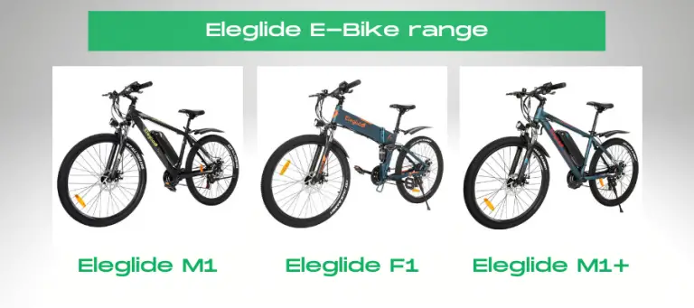Aperçu de la gamme de vélos électriques ELEGLIDE