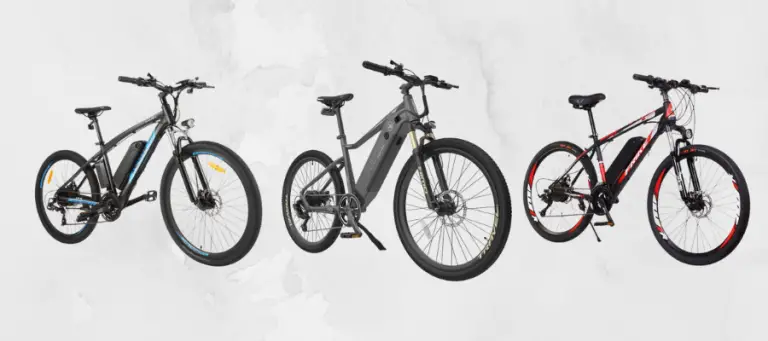 Bedste elektriske mountainbikes under 1000 £