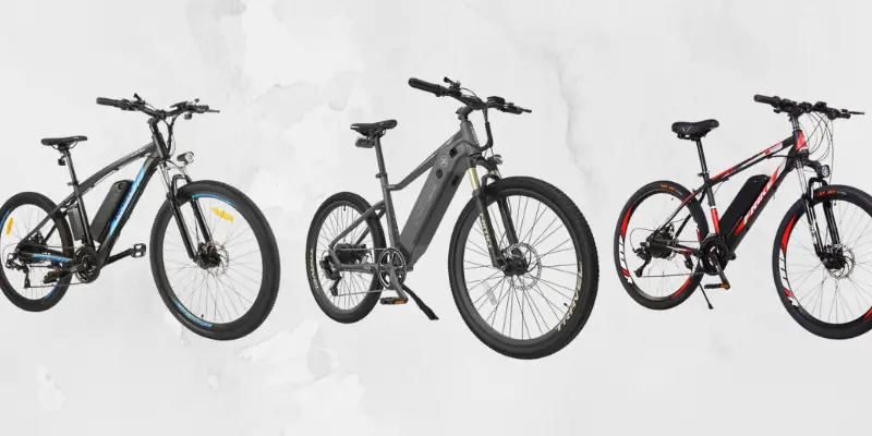 najlepsze elektryczne rowery górskie poniżej 1000 £