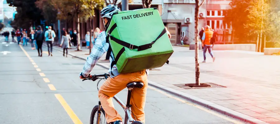 bästa elcyklar för leverans