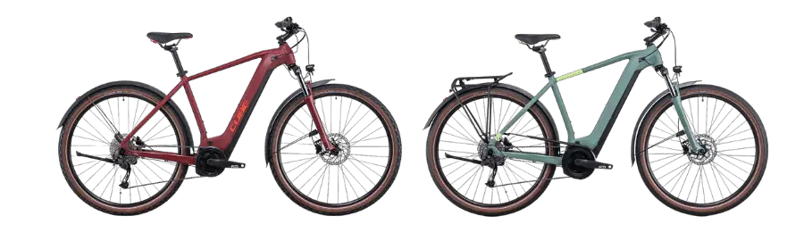 cube nuride vs cube touring hybride un vélo électrique