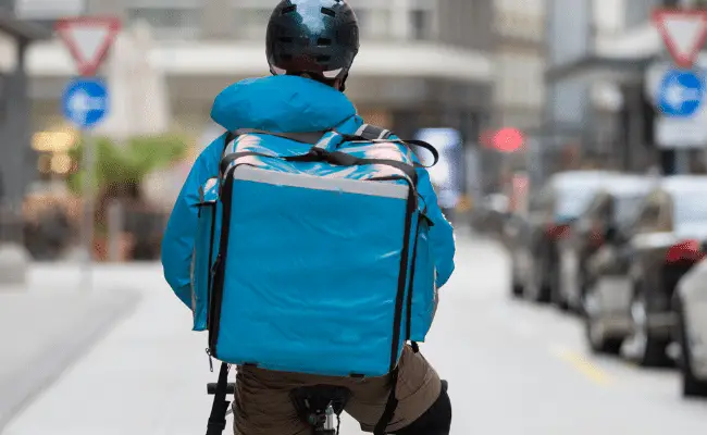Best Electric Bikes for Delivery - Earn More in 2023 15 bicycle delivery rider