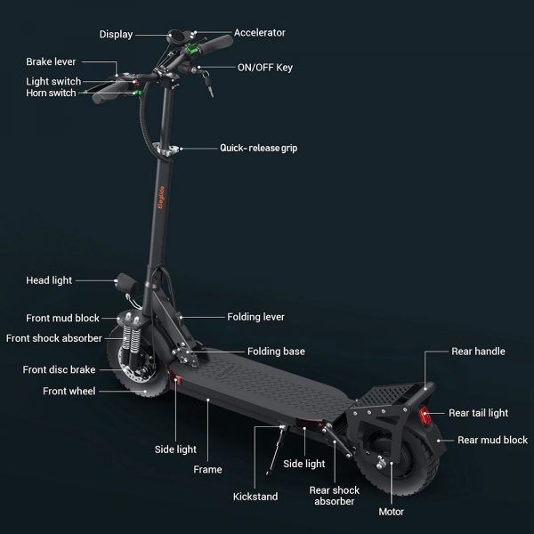 eleglide d1 master elektrische scooter