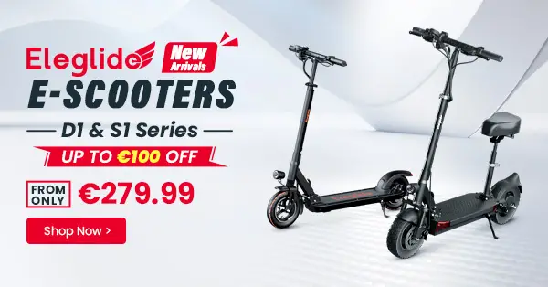 New Eleglide Electric Scooter Range Preview 2 eleglide electric scooters