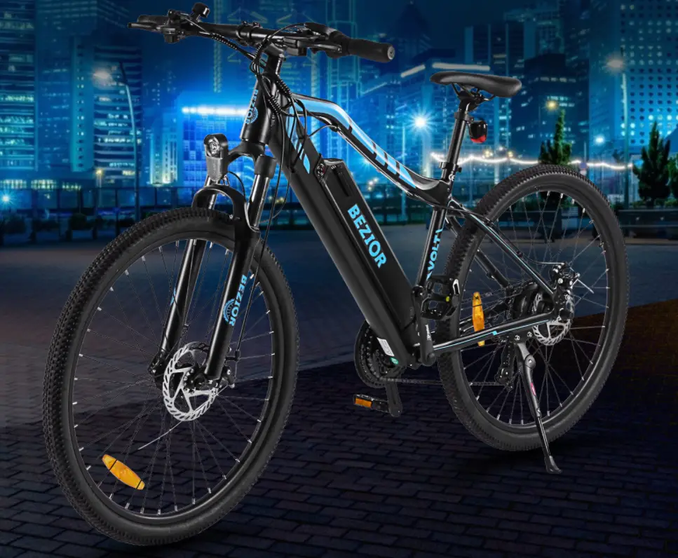 bicicleta elétrica bezior m1