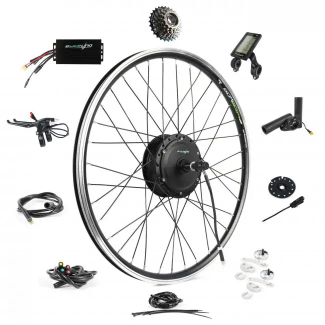 Meilleurs kits de conversion électrique pour trikes ou vélos couchés 4 Kit de conversion de vélo électrique ebikeling 500w