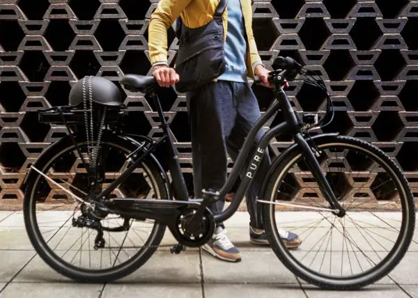 纯自由城市混合动力电动自行车