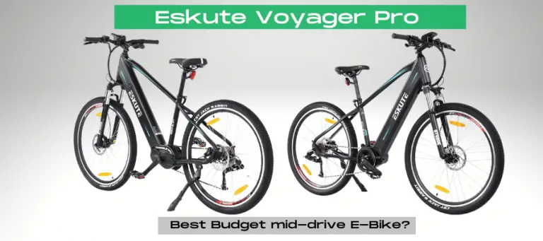 Examen d'Eskute Voyager Pro [vélo électrique à entraînement moyen économique]