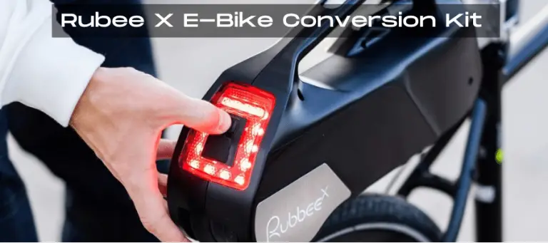 Kit de conversión de bicicleta eléctrica Rubee X: Fricton-Drive reinventado