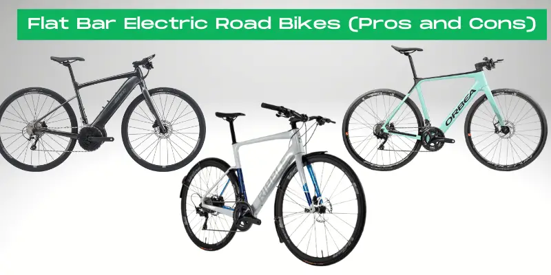 melhores bicicletas de estrada elétricas de barra plana