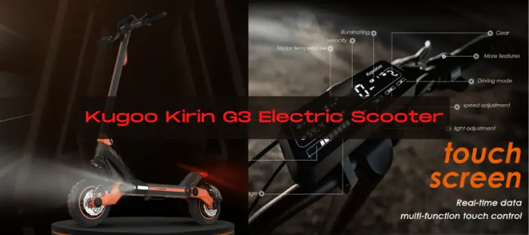 Kugoo Kirin G3 elektrische scooter (overzicht en technische specificaties)